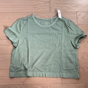 Medium GAP Organic Cotton VintageSoft Crop T-Shirt